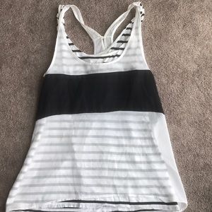 Layered Black & White Cami (Medium)